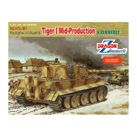 D6700 - 1/35 Tiger I Mid-Production with Zimmerit