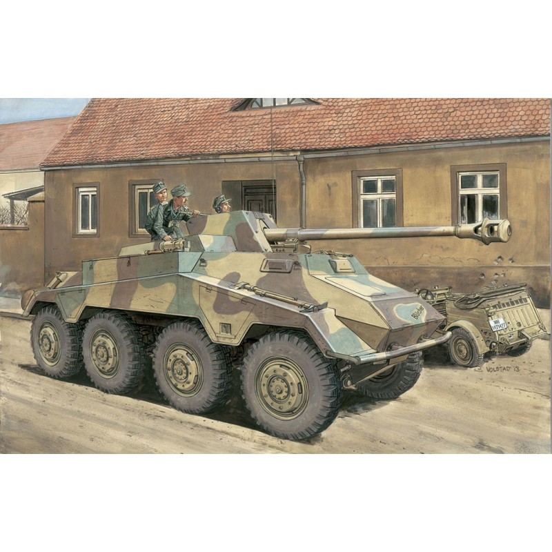 D6772 - 1/35 Sdkfz 234/4 Panzerpahwagen