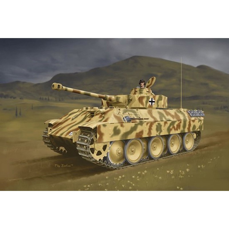 D6835 - 1/35 Bergepanther Mit Aufgesetztem