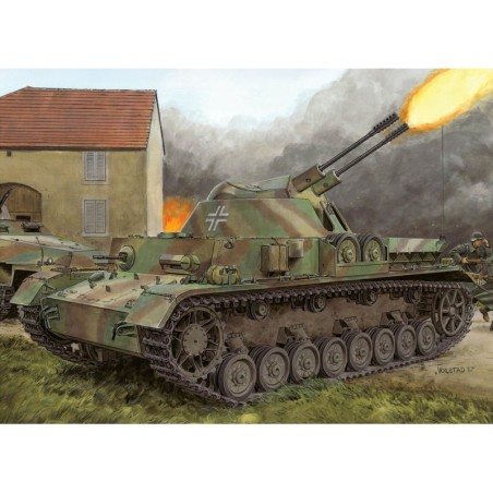 D6889 - 1/35 Flakpanzer IV (3cm) Kugelblitz