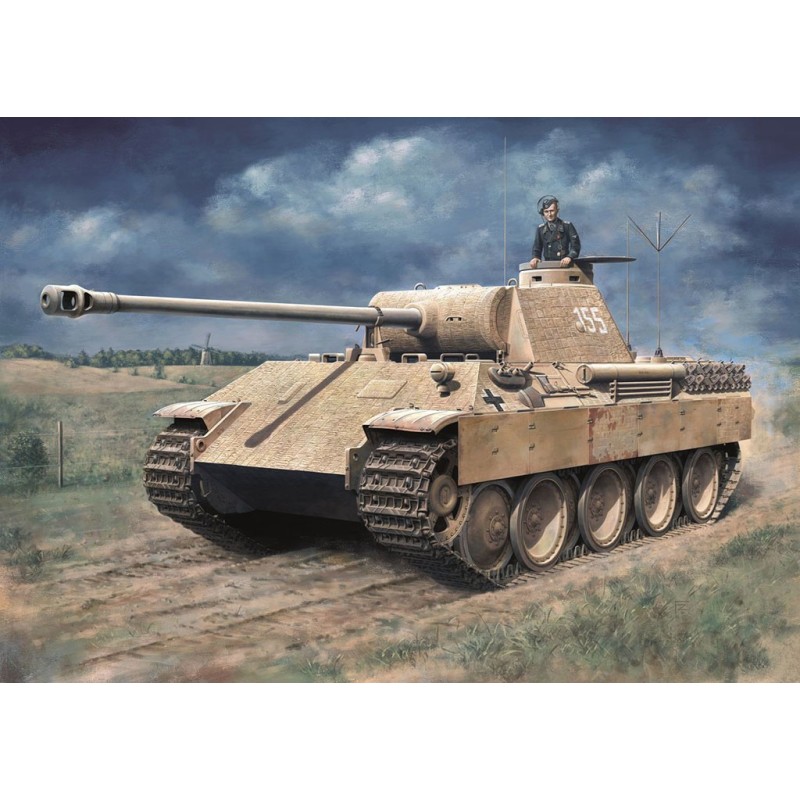 D6965 - Pz.Bef.Wg Panzther W/Zimmerit