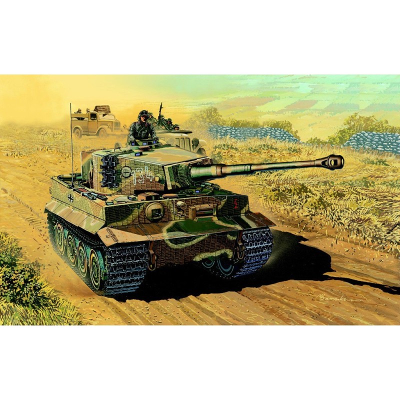 D7203 - Tiger 1 Late With Zimmerit