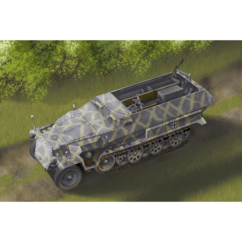 D7308 - 1/72 Sdkfz 251/2 Ausf C Rivetted