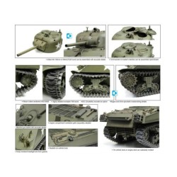 D75055 - 1/6 M4A3 105mm Howitzer Tank / M4A3(75)W (2 In 1 Option)