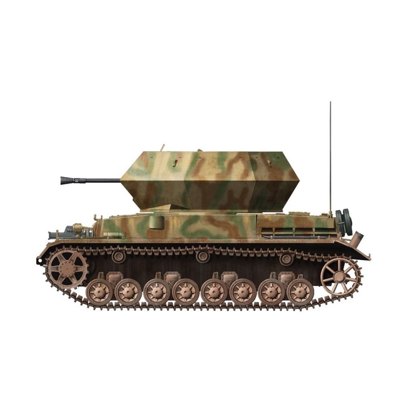 D7535 - 1/72 3.7Cm Flak 43 Flak Pzr Iv