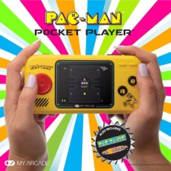 DGUNL3227 - Pac-Man Pocket Player Portable Gaming System (3 Games In 1)