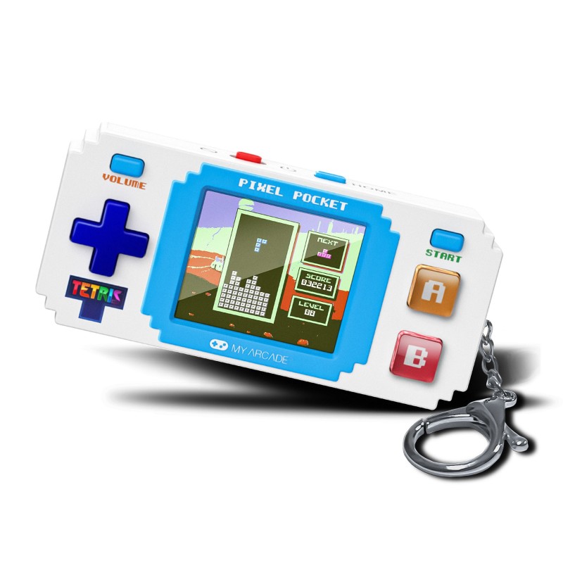 DGUNL7083 - Tetris Pixel Pocket Mini Portable Gamer System