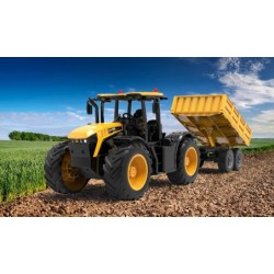 E683-003 - 1:24 JCB RC Farm Tractor with Tipping Trailer