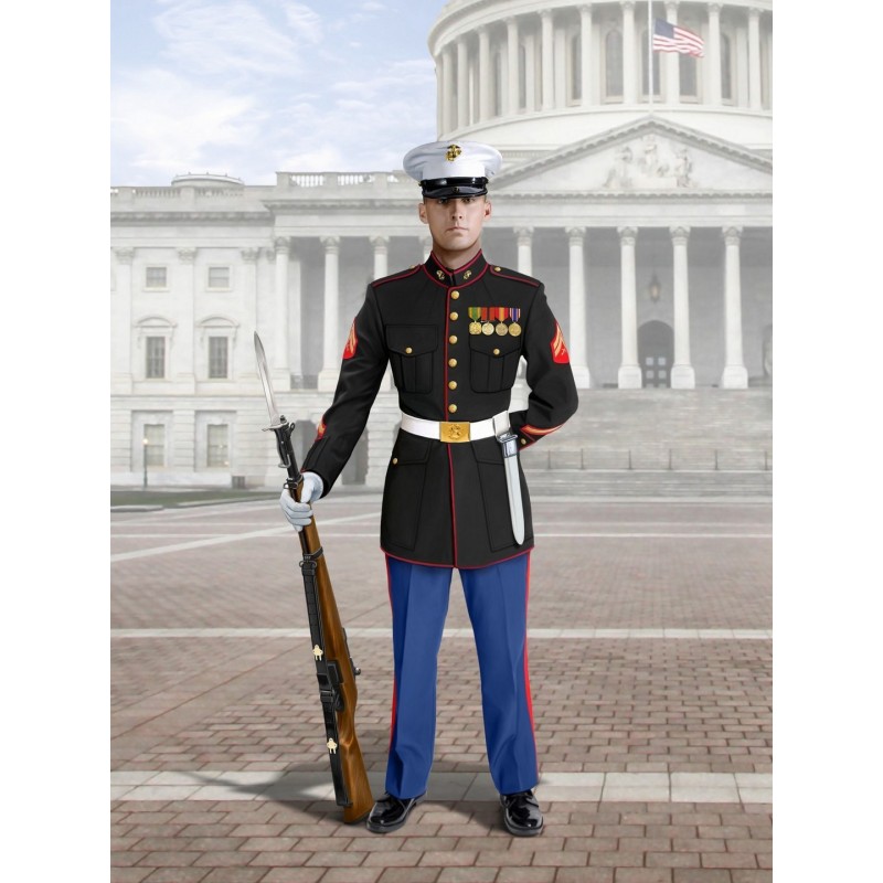 ICM16005 - U.S. Marines Sergeant 1:16 Figure