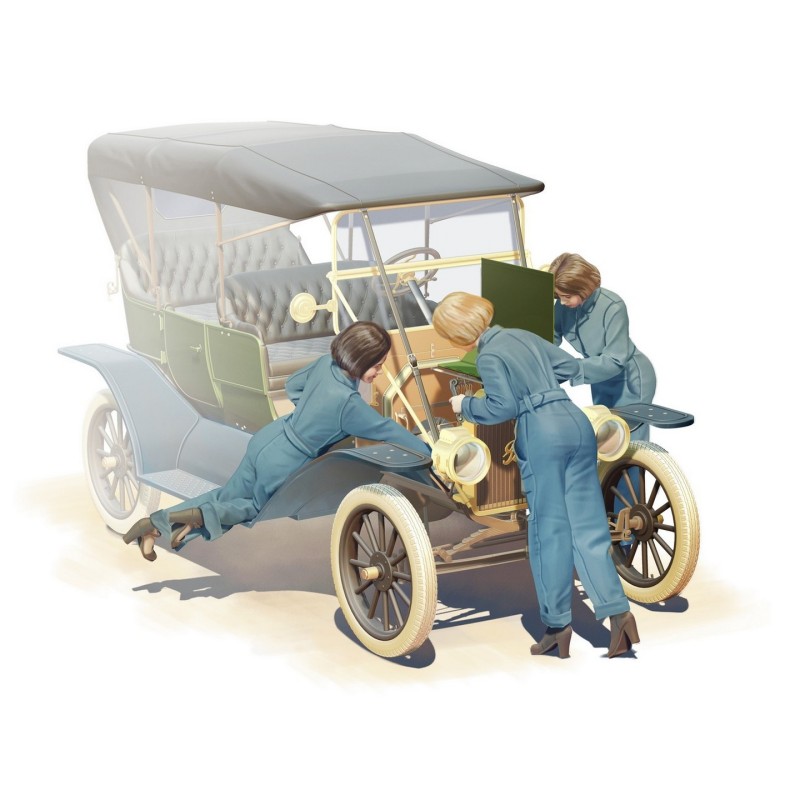 ICM24009 - American Mechanics (1910s) 3 Figures