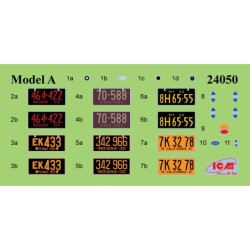 ICM24050 - Ford Model A Standard Phaeton Soft Top (1930s),  American Passenger Car