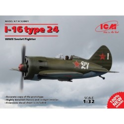ICM32001 - I-16 Type 24, WWII Soviet Fighter Plane