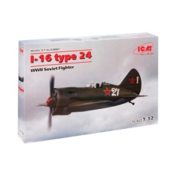 ICM32001 - I-16 Type 24, WWII Soviet Fighter Plane