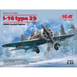ICM32003 - I-16 Type 29, WWII Soviet Fighter Plane