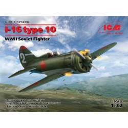 ICM32004 - I-16 Type 10, WWII Soviet Fighter Plane