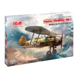 ICM32040 - Gloster Gladiator Mk.I, WWII British Fighter