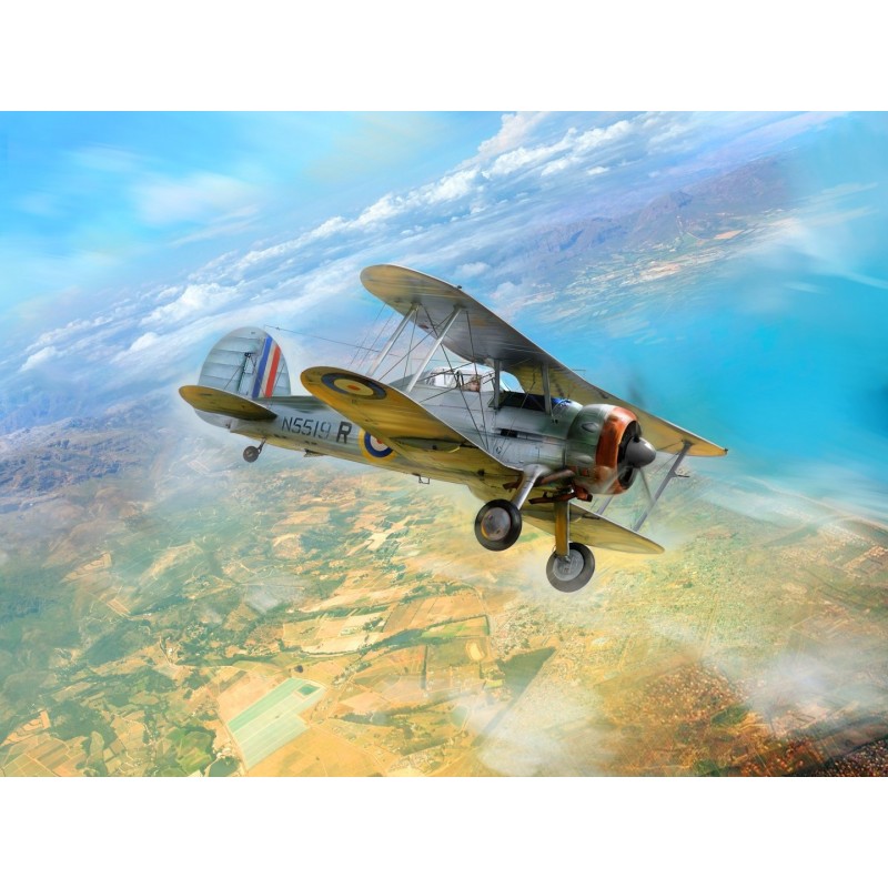 ICM32042 - Gloster Sea Gladiator Mk.II, WWII British Naval Fighter Plane