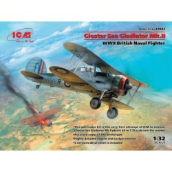 ICM32042 - Gloster Sea Gladiator Mk.II, WWII British Naval Fighter Plane