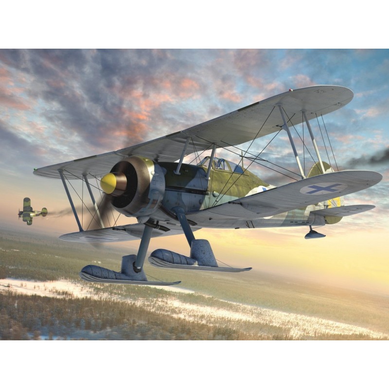 ICM32044 - J-8 Gladiator, WWII Swedish Fighter Plane