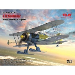 ICM32044 - J-8 Gladiator, WWII Swedish Fighter Plane
