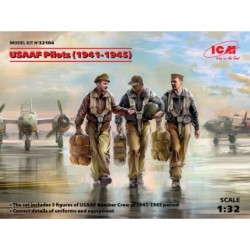 ICM32104 - USAAF Pilots (1941-1945) 3 Figures