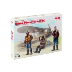 ICM32105 - British Pilots (1939-1945) 3 Figures