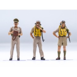 ICM32106 - British Pilots In Tropical Uniform (1939-1943) 3 Figures