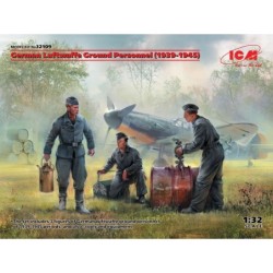 ICM32109 - German Luftwaffe Ground Personnel (1939-1945) 3 Figures