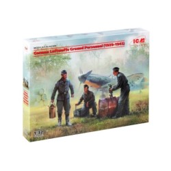 ICM32109 - German Luftwaffe Ground Personnel (1939-1945) 3 Figures