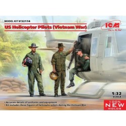ICM32114 - U.S. Helicopter Pilots (Vietnam War) 3 Figures