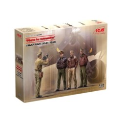 ICM32116 - Photo To Remember, USAAF Pilots (1944-1945) 4 Figures
