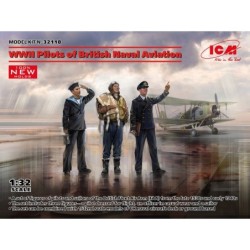 ICM32118 - WWII Pilots of British Naval Aviation 3 Figures