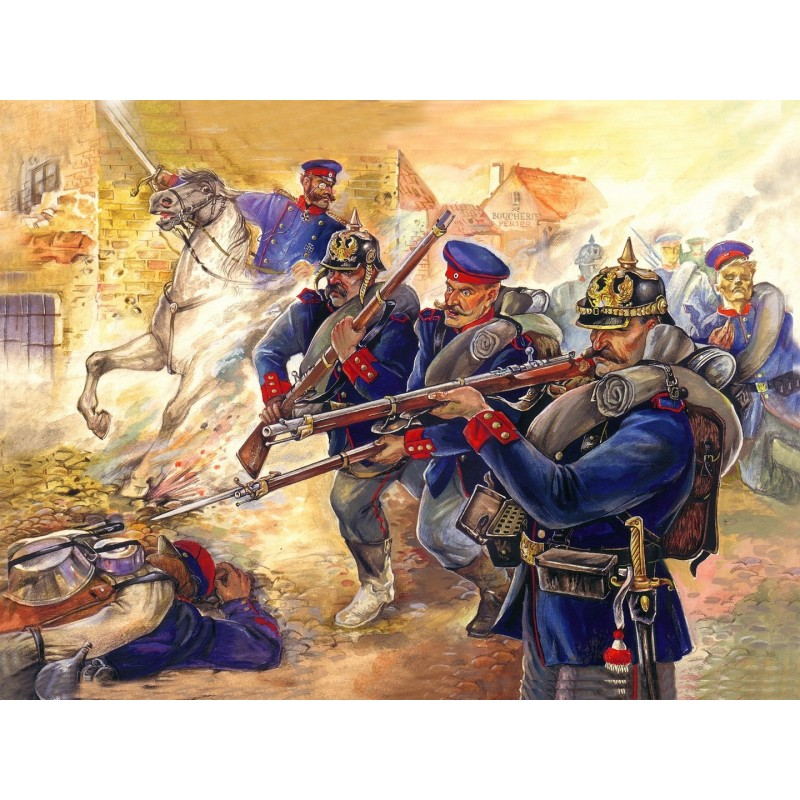 ICM35012 - Prussian Line Infantry (1870-1871) 4 Figures