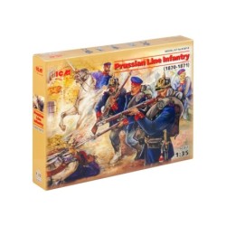 ICM35012 - Prussian Line Infantry (1870-1871) 4 Figures