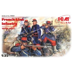 ICM35061 - French Line Infantry (1870-1871) 4 Figures