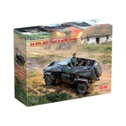 ICM35111 - Sd.Kfz. 247 Ausf.B with 4 Crew Figures