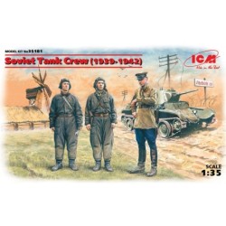 ICM35181 - Soviet Tank Crew (1939-1942) 3 Figures
