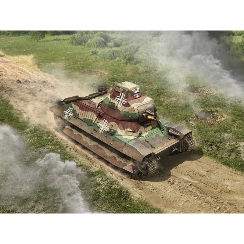 ICM35337 - FCM 36, French Light Tank In German Service