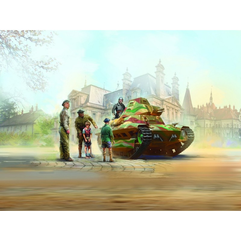 ICM35338 - FCM 36 with French Tank Crew 5 Figures