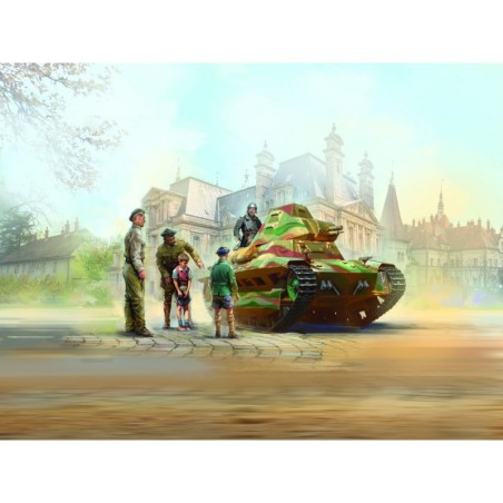 ICM35338 - FCM 36 with French Tank Crew 5 Figures