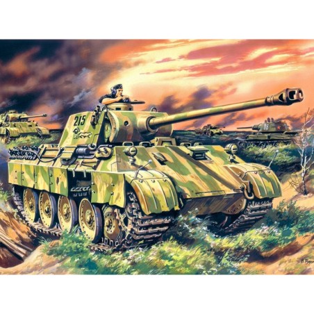 ICM35361 - Pz.Kpfw.V Panther Ausf.D, WWII German Tank