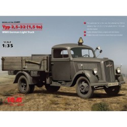 ICM35401 - Typ 2,5-32 (1,5 to), WWII German Light Truck