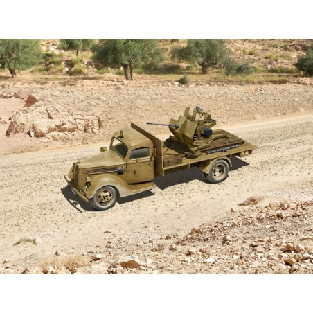 ICM35408 - G917T Truppenluftschutzwagen, Flak 38 Anti-Aircraft Truck