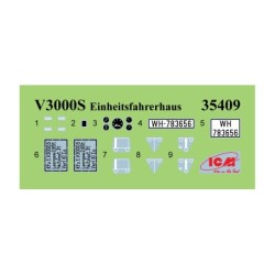 ICM35409 - V3000S 'Einheitsfahrerhaus', WWII German Military Truck