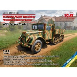 ICM35410 - V3000S/SSM Maultier 'Einheitsfahrerhaus', WWII German Truck