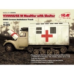 ICM35414 - V3000S/SS M Maultier with Shelter, WWII German Truck