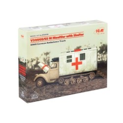 ICM35414 - V3000S/SS M Maultier with Shelter, WWII German Truck