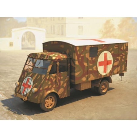 ICM35417 - Lastkraftwagen 3,5 t AHN with Shelter, WWII German Ambulance Truck