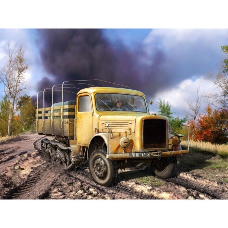 ICM35453 - KHD S3000/SS M Maultier, WWII German Semi-Tracked Truck