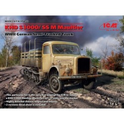 ICM35453 - KHD S3000/SS M Maultier, WWII German Semi-Tracked Truck